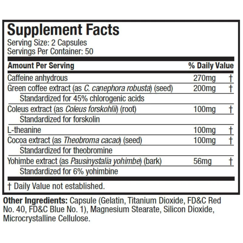 Hydroxycut Hardcore Super Elite Caps 110 - Image 2