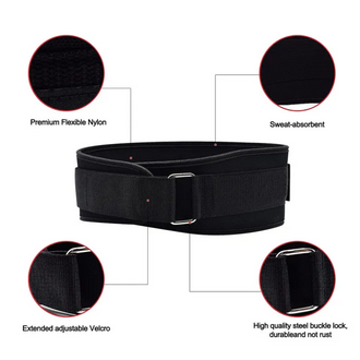 Weight Lifting Belt for Men and Women Waist Support for Weightlifting, Squat, Deadlift, Power Lifting, Fitness Gym Training - Image 2